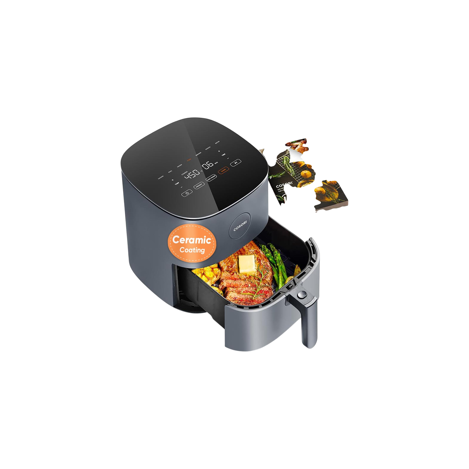 Cosori Air Fryer Pro, Compact 5QT, Ceramic Coating